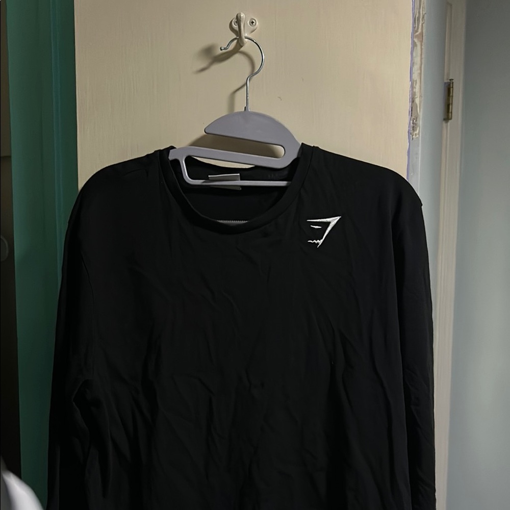 Gymshark Black Long Sleeve Tee